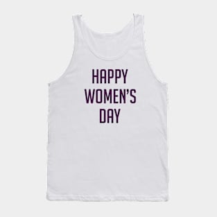 Happy Women's Day gift Tank Top